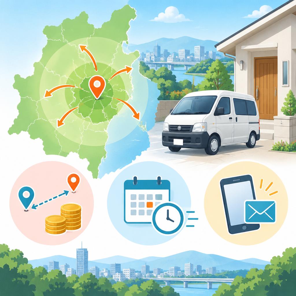仙台市を中心に柔軟対応。まずは料金・訪問エリアをご相談ください