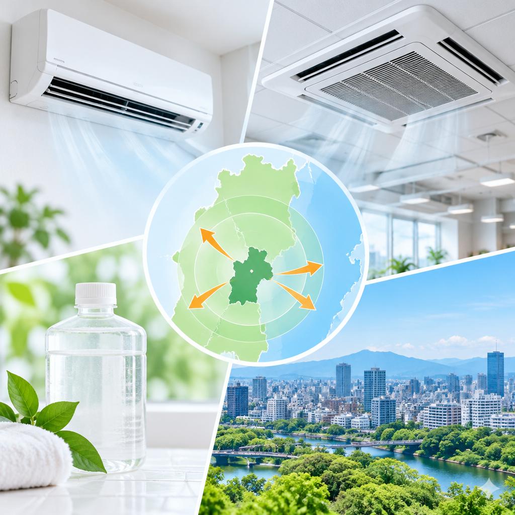 家庭用から業務用まで、仙台の幅広いご要望に対応。