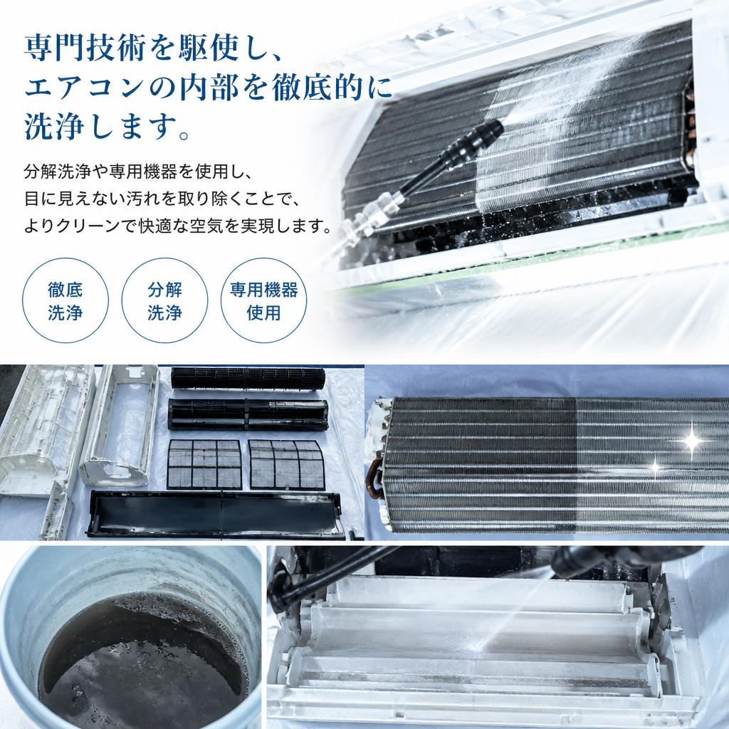 当社のクリーニングプロセス