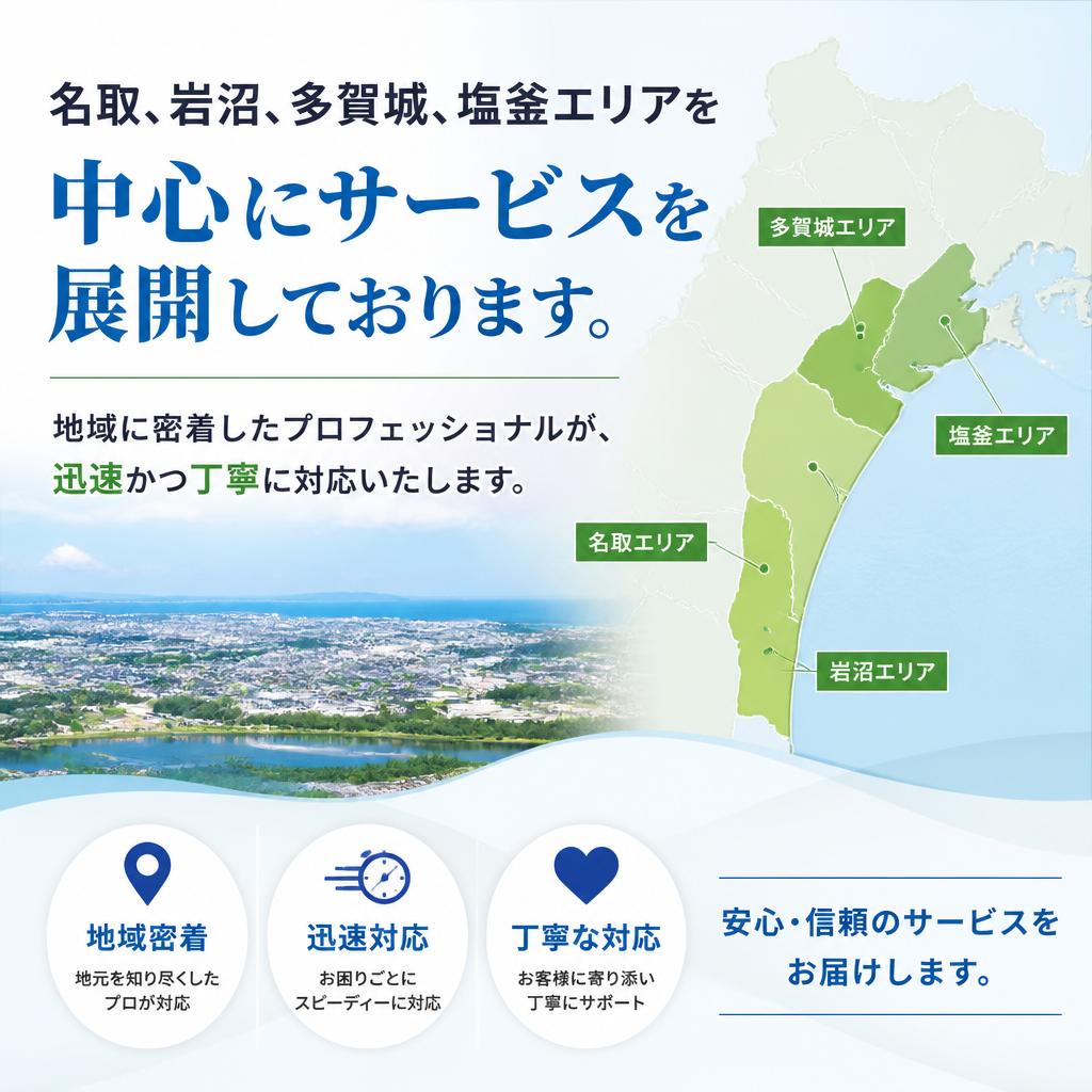 サービス対象エリア