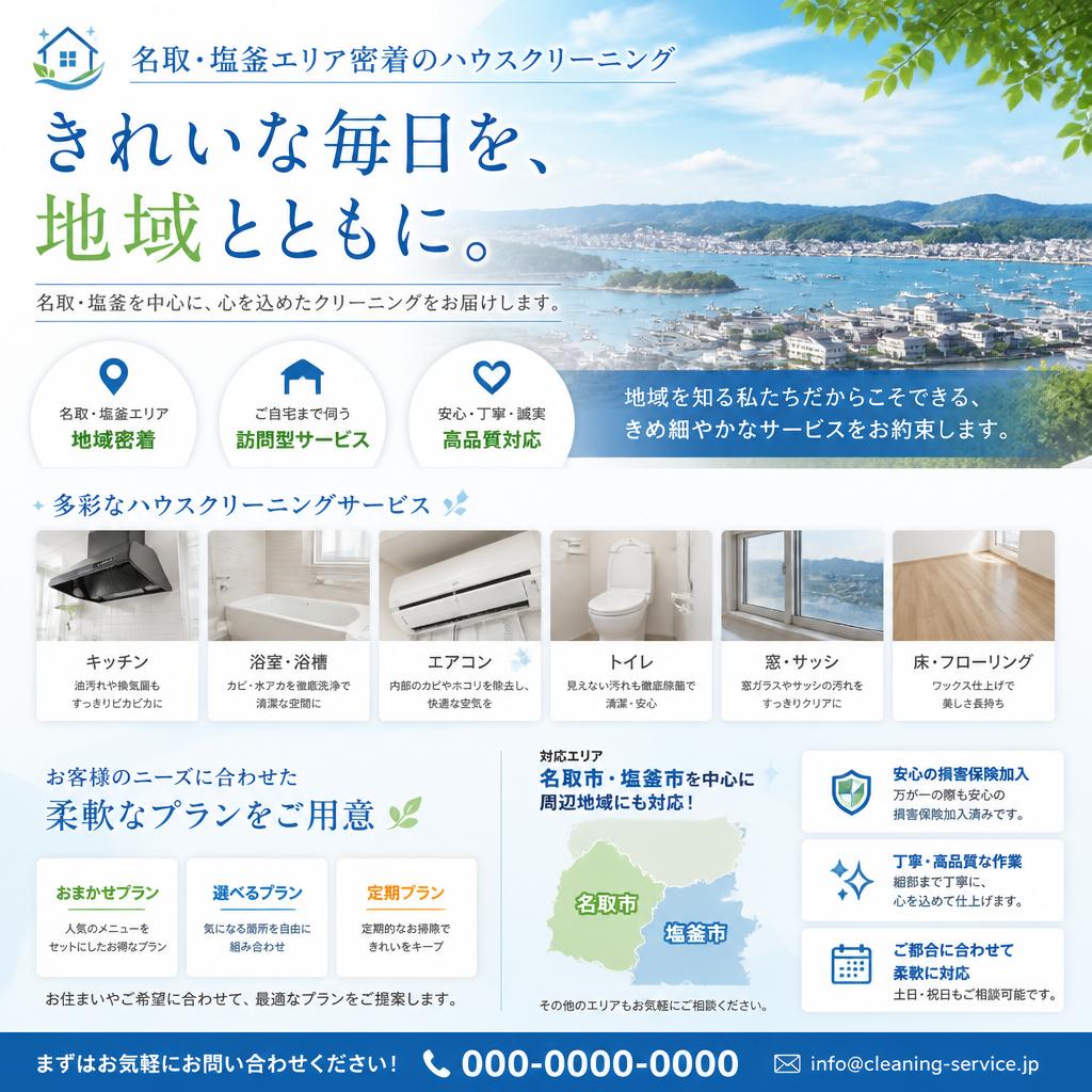 2. 名取・塩釜エリア特化型サービス