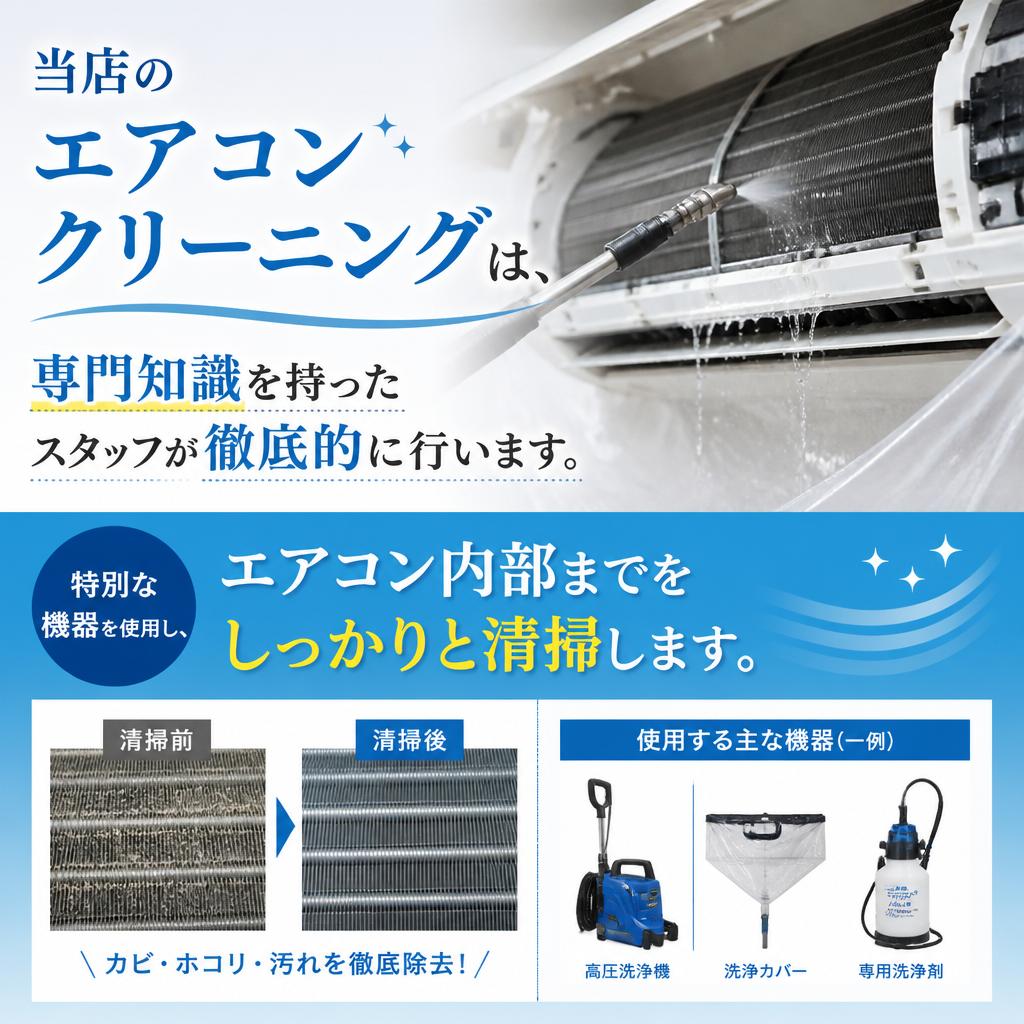 プロによる徹底清掃