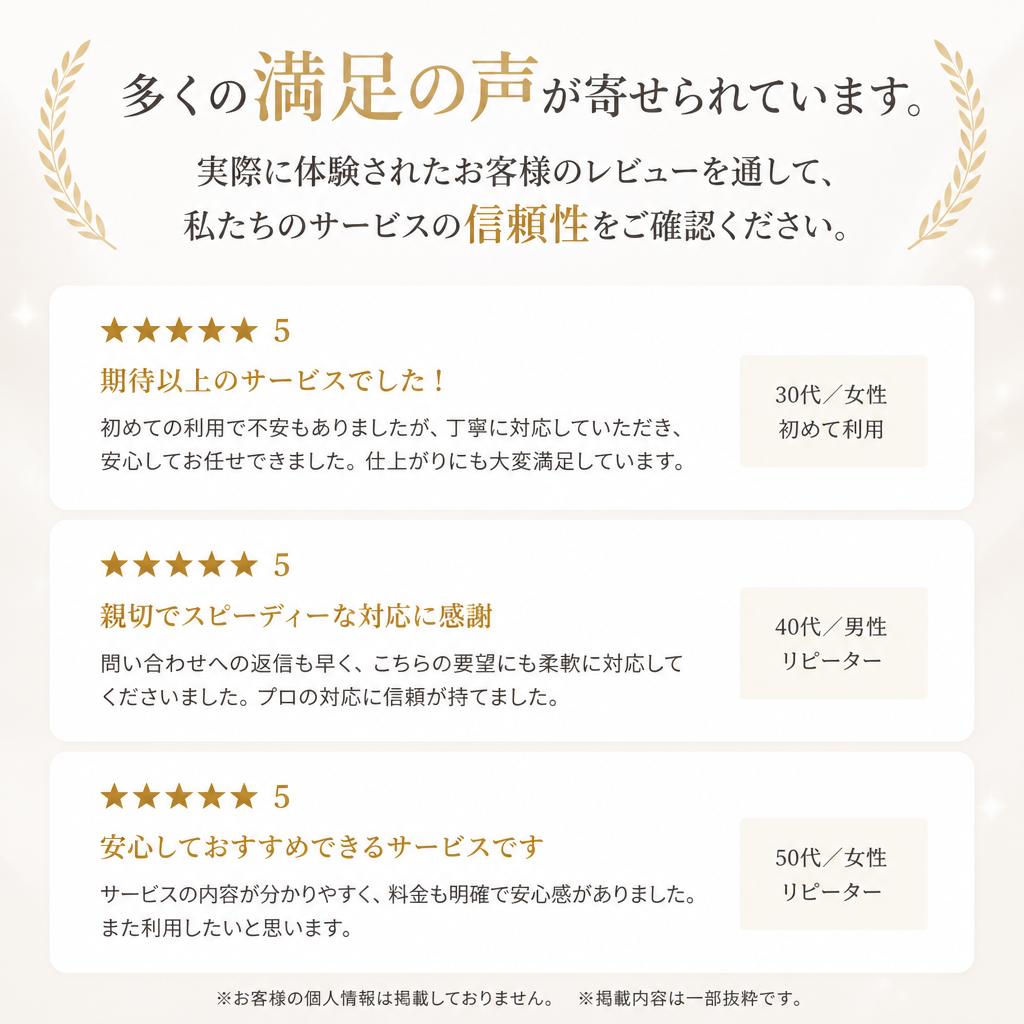 お客様の声