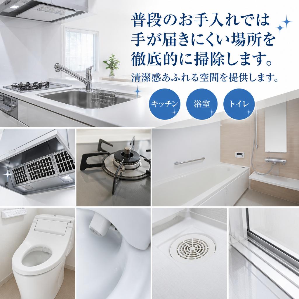 水回りの徹底ケア