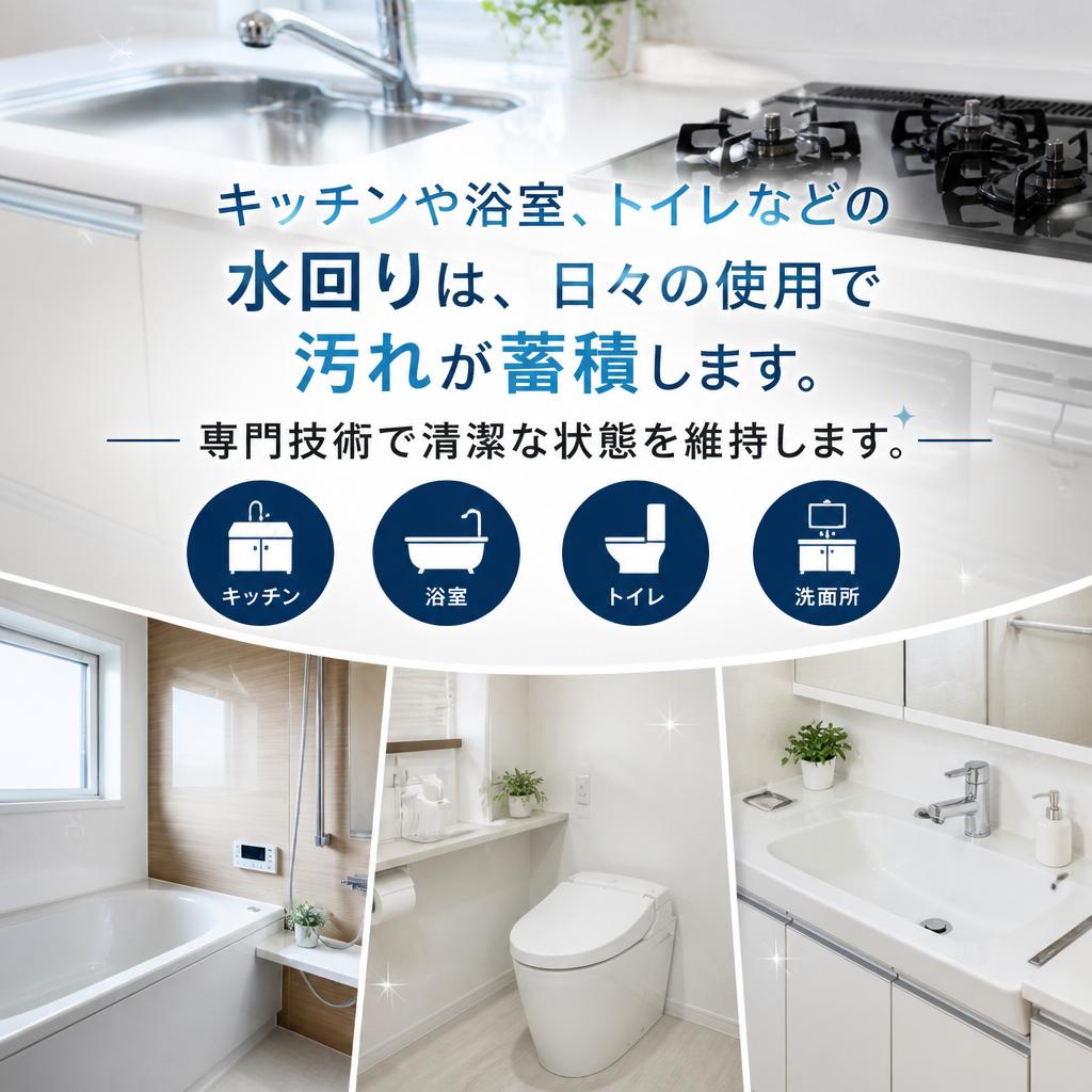 水回りのプロがあなたのお手伝い！