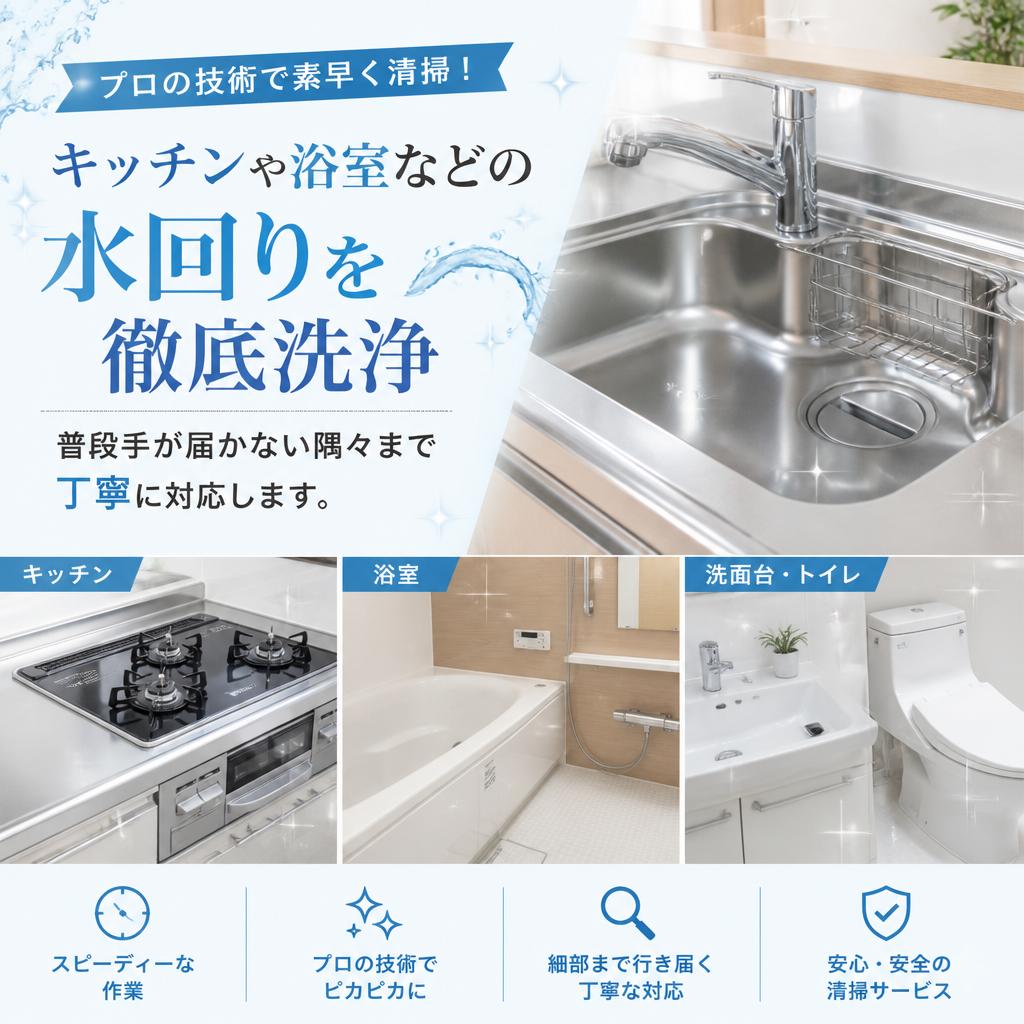 水回りの徹底清掃