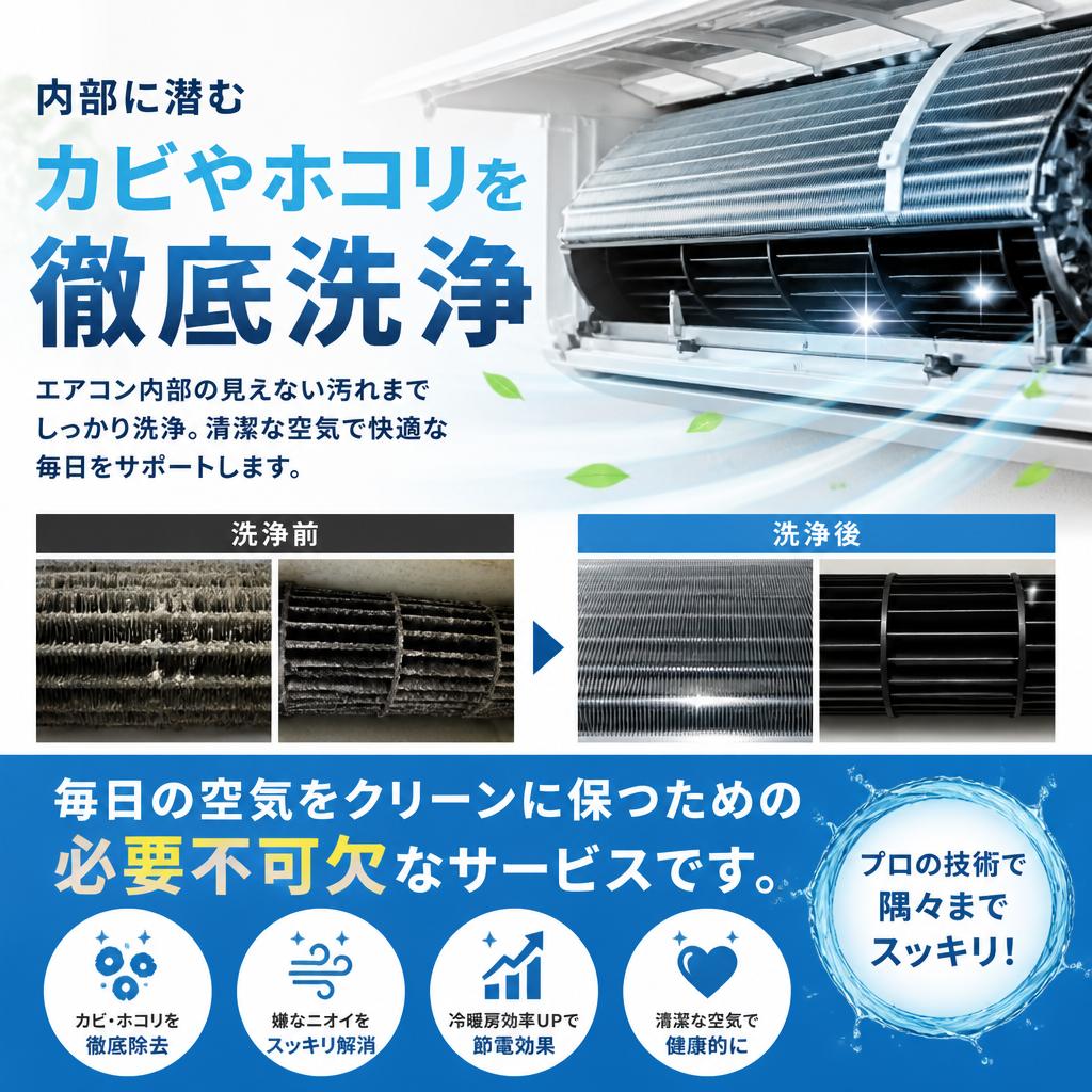 エアコンクリーニングの重要性