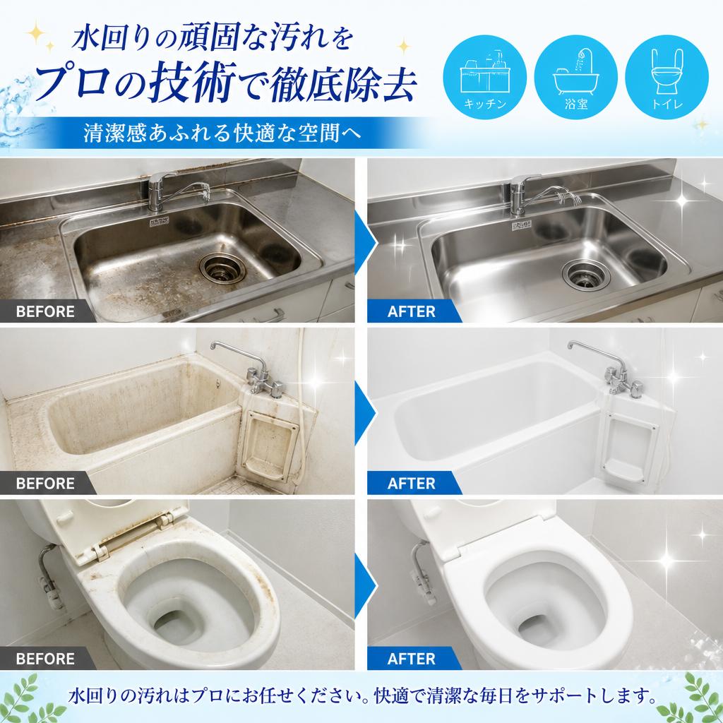 水回りの徹底ケア